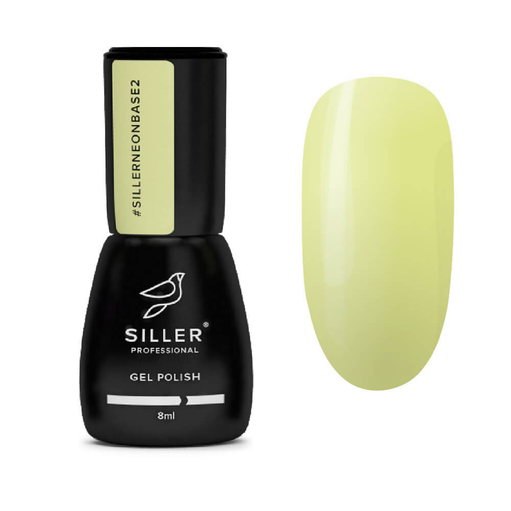 Основа под гель-лак №02 Neon Base Siller, 8 мл