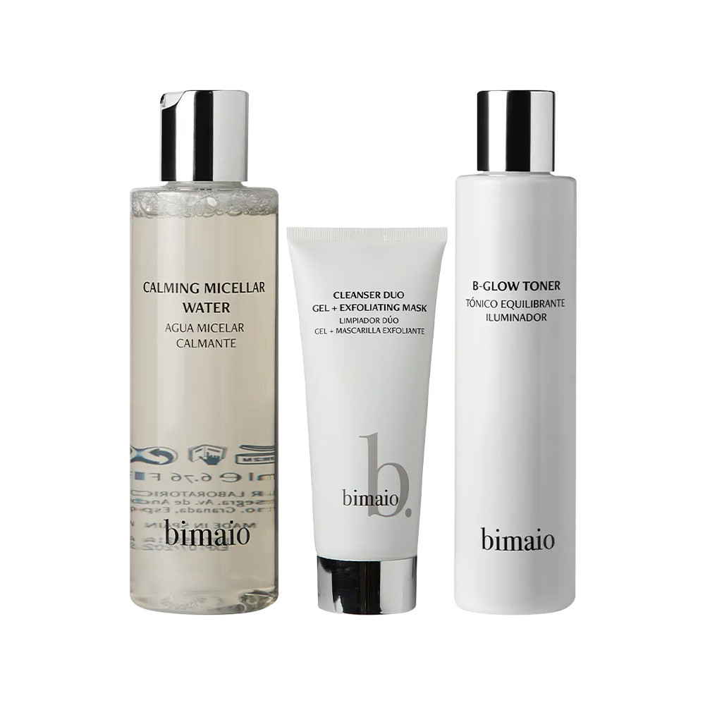 Набор в косметичке Очищающая Линия Cleanser line BIMAIO