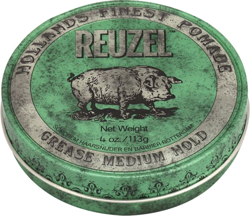 Віск для укладання волосся чоловічий Green Grease Medium Hold Reuzel, 113 г