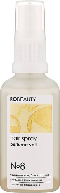 Спрей-вуаль парфумований для волосся Hair spray perfume vell RoBeauty, 51 мл