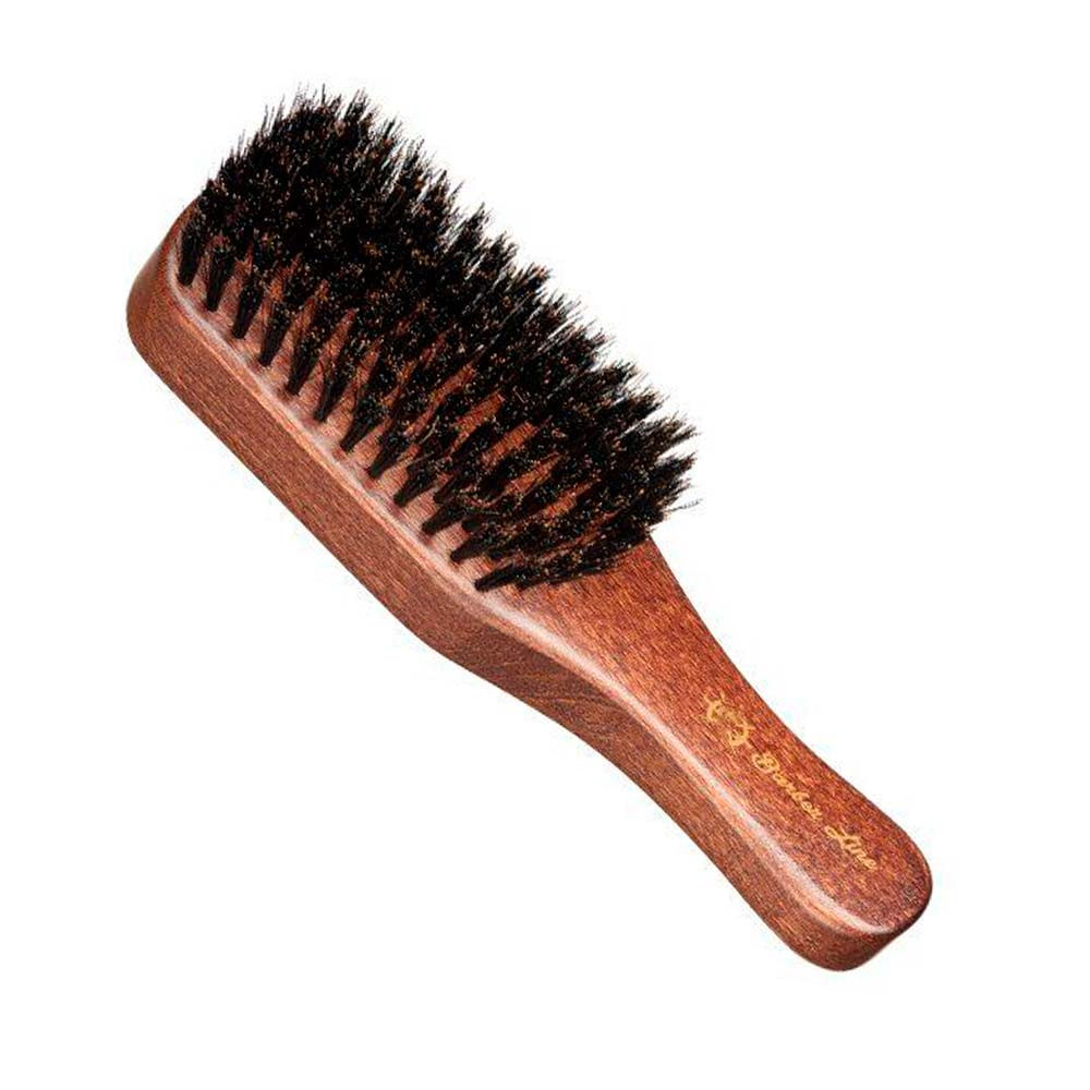 Щетка для бороды деревянная с натуральной щетины Barber Line Eurostil 06077*