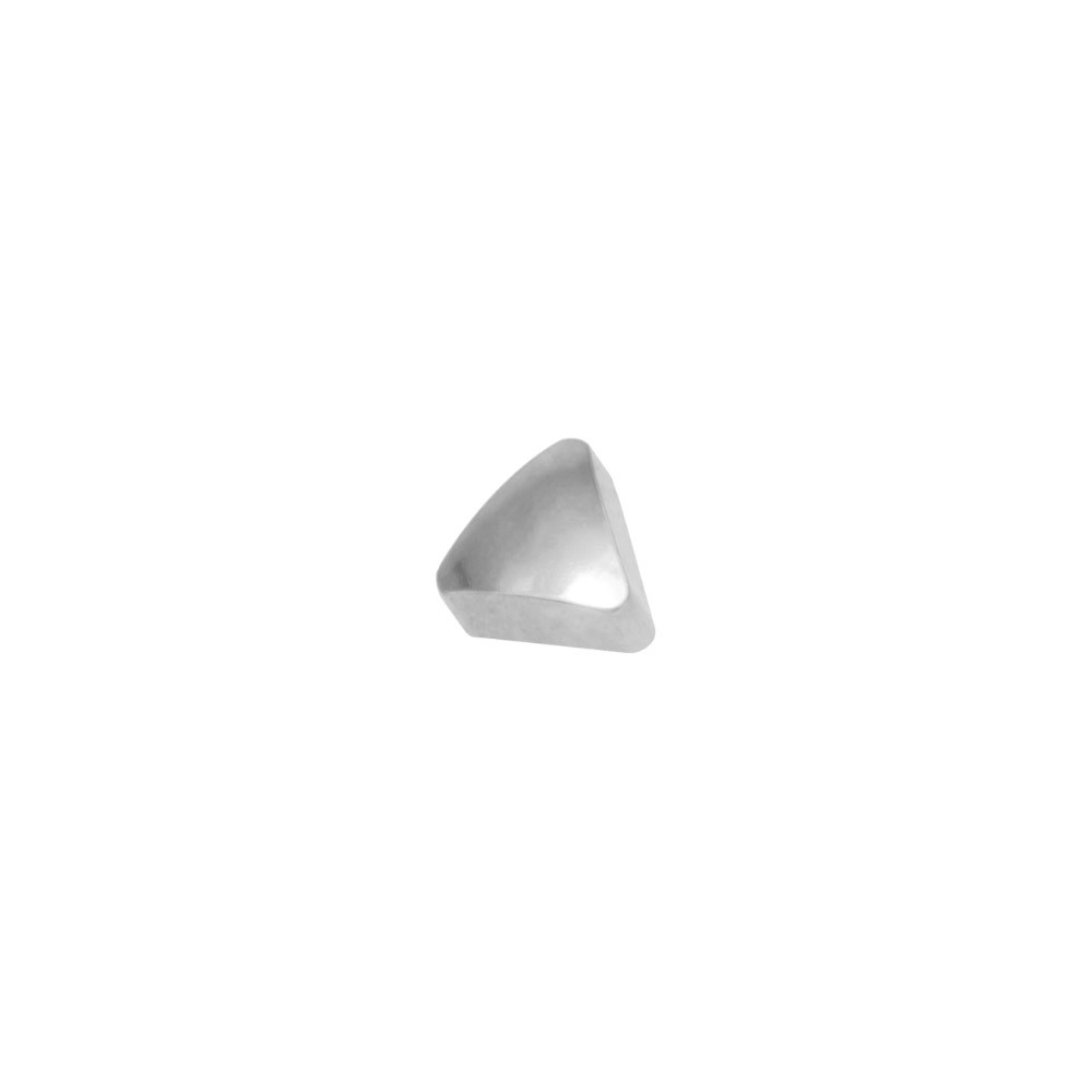 Сережки для вух трикутник кулька срібло R 504 W Studex, 3 мм