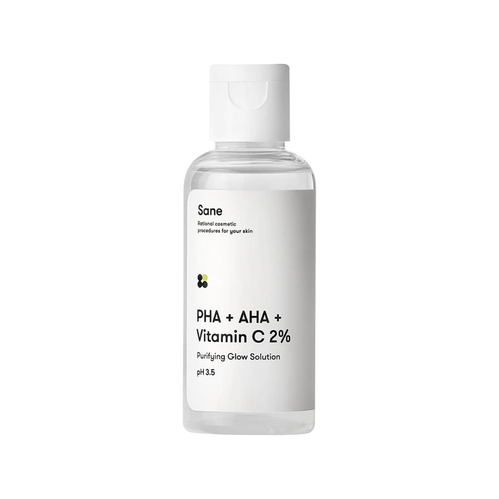 Тоник для лица с АНА + РНА + витамин С Sane, 50 мл на beauty-prof.com Тоник для лица с АНА + РНА + витамин С Sane, 50 мл