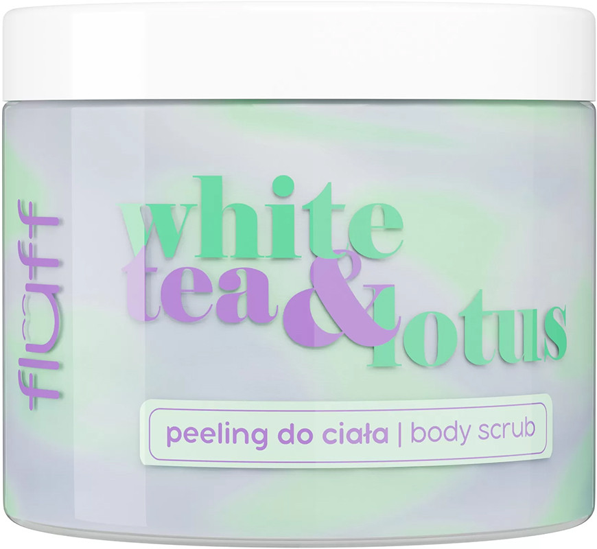 Скраб для тела White Tea & Lotos Fluff, 160 мл