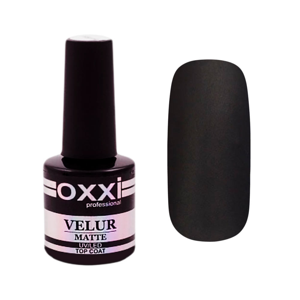 Финишное покрытие Тоp Matte Velure Oxxi, 10 мл