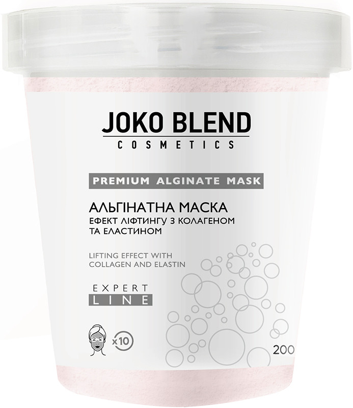 Альгинатная маска эффект лифтинга с коллагеном и эластином Joko Blend 200 гр