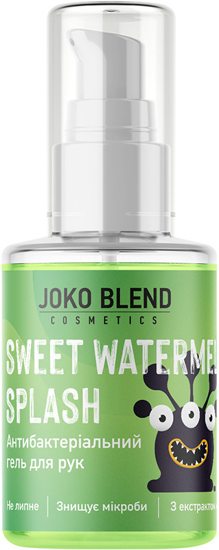 Гель-антисептик для рук и ногтей Sweet Watermelon Splash Joko Blend 30 мл на beauty-prof.com Гель-антисептик для рук и ногтей Sweet Watermelon Splash Joko Blend 30 мл