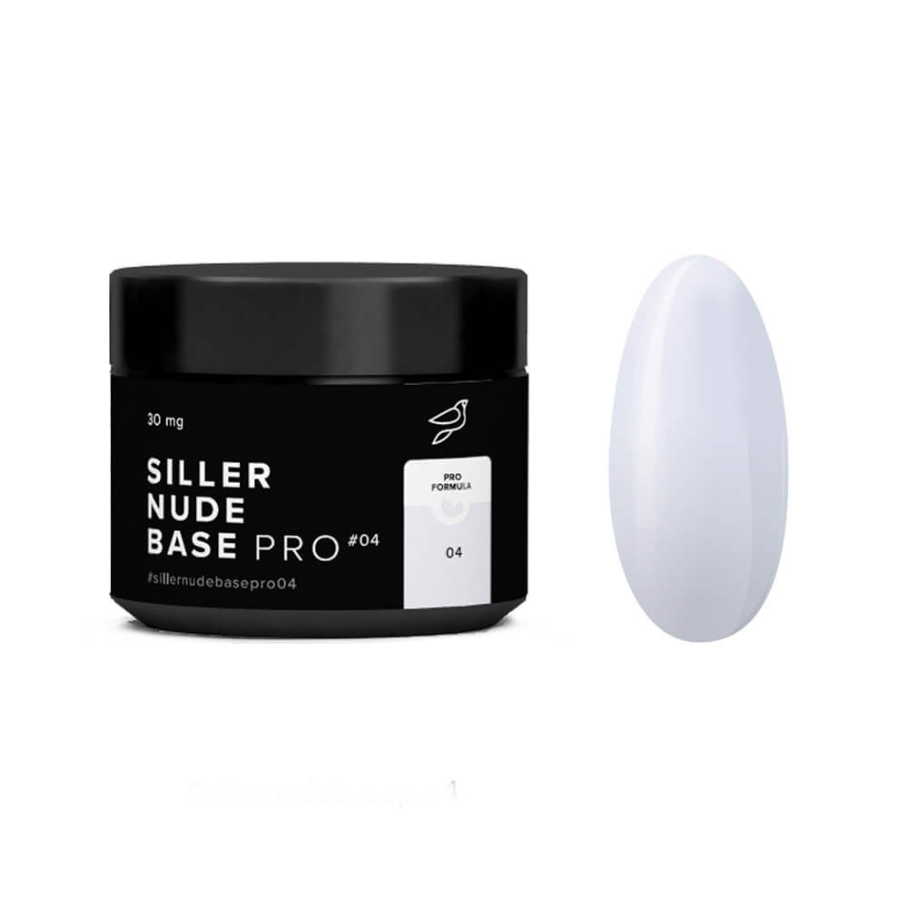 Основа під гель-лак №4 Nude Pro Base Siller, 30 мл