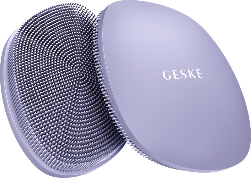 Щітка для обличчя GESKE Facial Brush 4 в 1 фіолетовий на beauty-prof.com Фото 3 Щітка для обличчя GESKE Facial Brush 4 в 1 фіолетовий Фото 3
