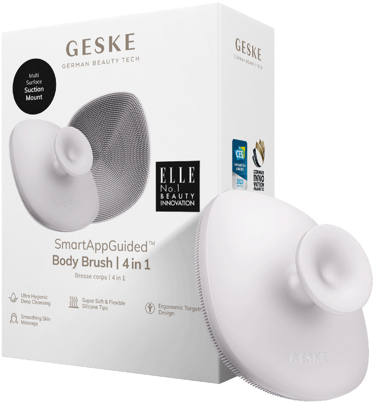 Щетка для тела GESKE Body Brush 4 в 1 пудровый 