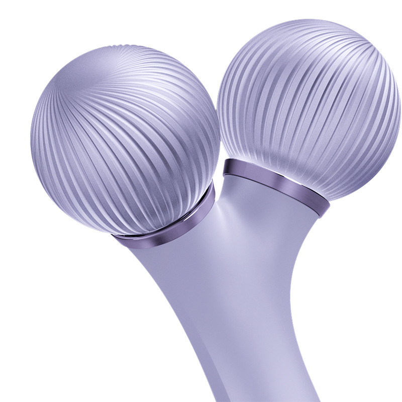 Електронний звуковий ролик для обличчя GESKE Sonic Facial Roller 4 в 1 фіолетовий на beauty-prof.com Фото 2 Електронний звуковий ролик для обличчя GESKE Sonic Facial Roller 4 в 1 фіолетовий Фото 2