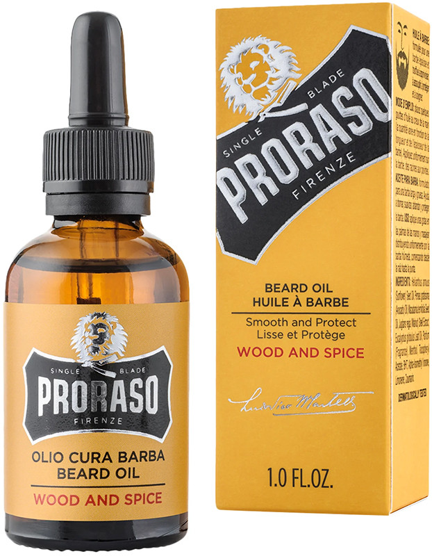 Олія для бороди Wood&Spice Proraso, 30 мл  Фото 2 