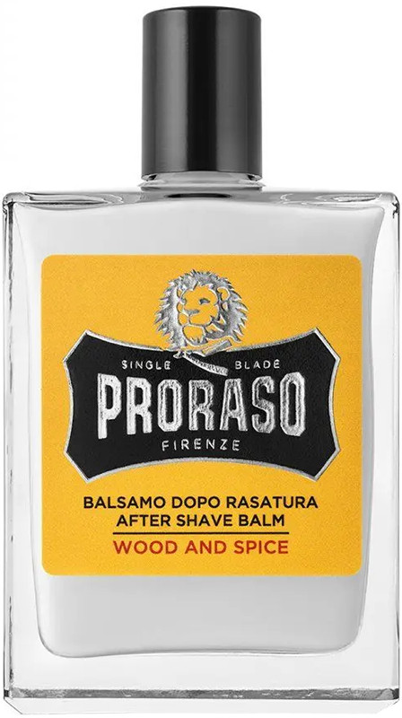 Бальзам после бритья Wood&Spice Proraso, 100 мл