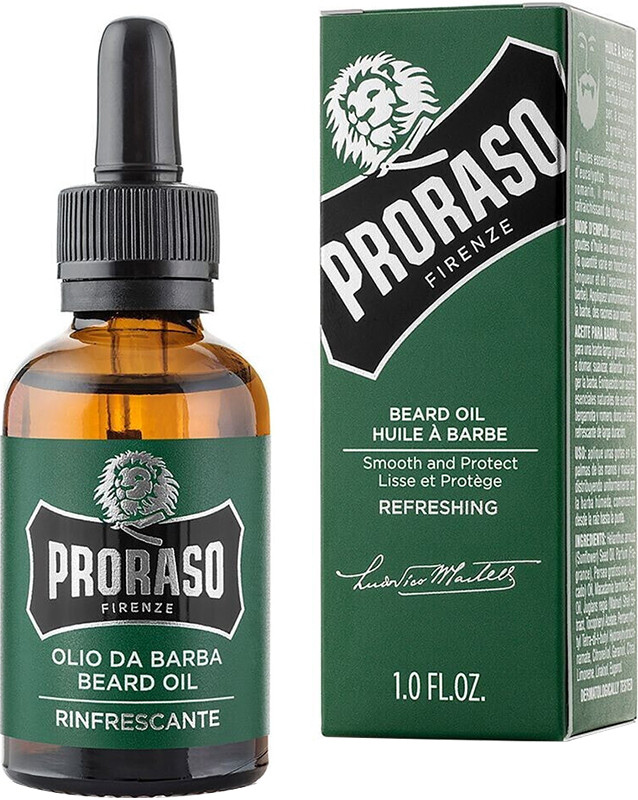 Олія для догляду за бородою Refresh Proraso, 30 мл на beauty-prof.com Фото 2 Олія для догляду за бородою Refresh Proraso, 30 мл Фото 2