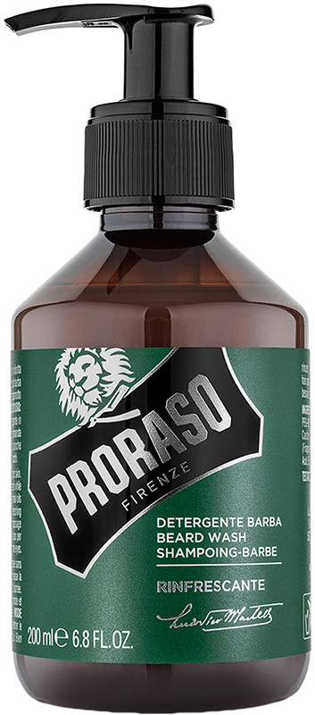 Шампунь для бороды Refresh Proraso, 200 мл