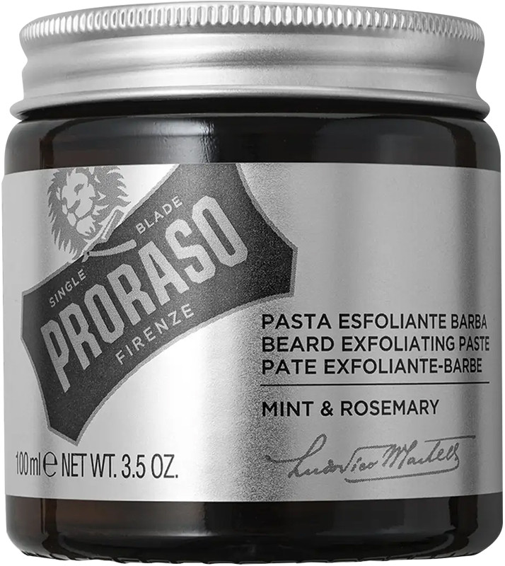 Скраб для обличчя та бороди Beard Esfoliating Paste Proraso, 100 мл