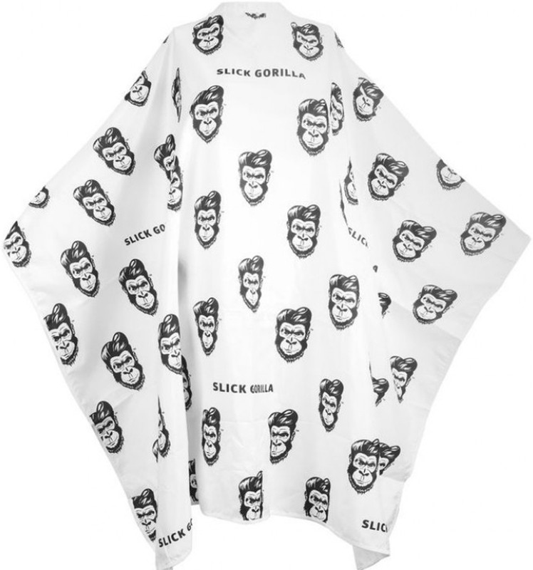 Пеньюар перукарський Barber Cape White Slick Gorilla
