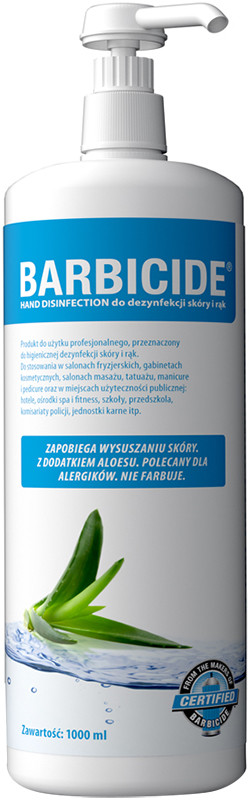 Дезінфекція для рук Hand Disinfection Barbicide, 1000 мл