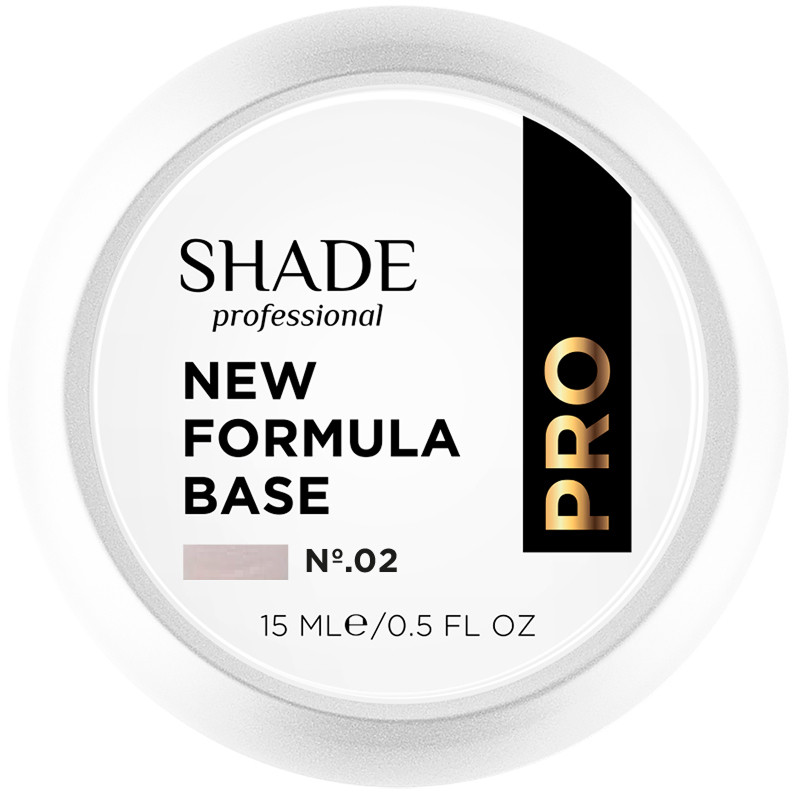 Основа каучукова New formula base №2 Shade, 15 мл на beauty-prof.com Фото 2 Основа каучукова New formula base №2 Shade, 15 мл Фото 2