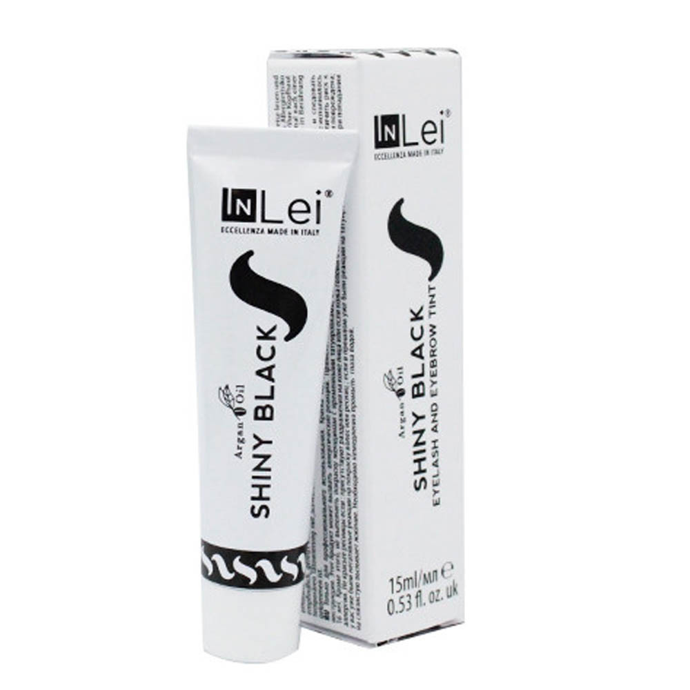 Краска для бровей и ресниц InLei Shiny black, 15 мл на beauty-prof.com Фото 2 Краска для бровей и ресниц InLei Shiny black, 15 мл Фото 2