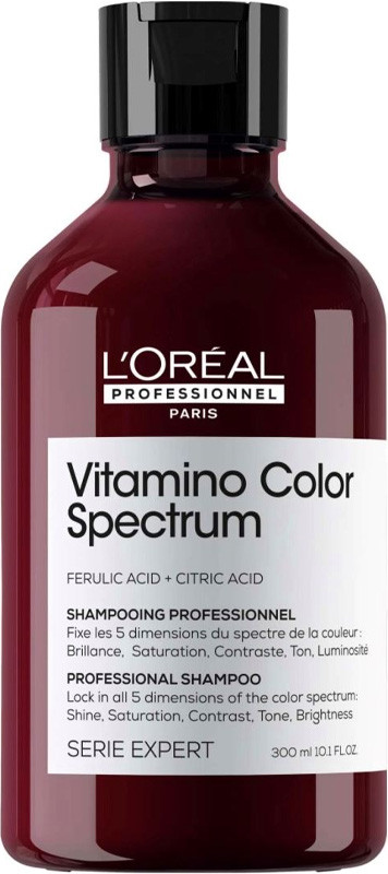Шампунь для блеска и сохранения цвета Vitamino Color Spectrum 300 мл L’Oreal Professionnel Paris