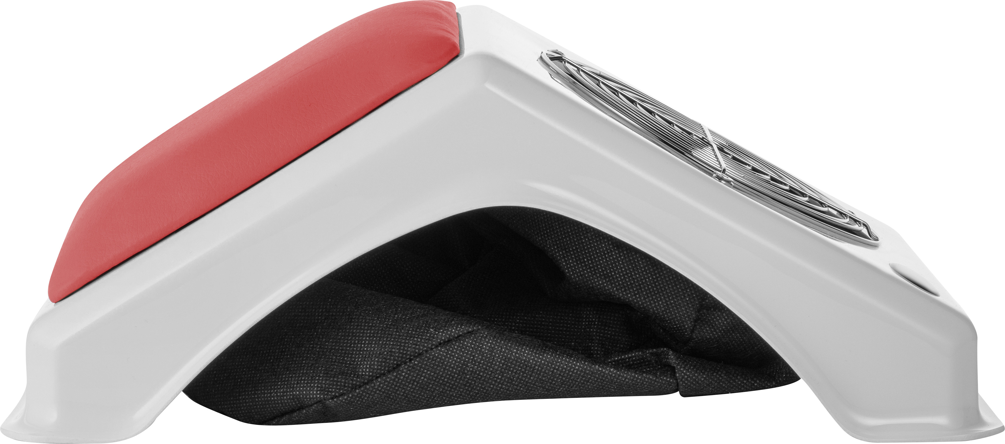 Витяжка настільна 65 Вт з регулятором швидкості з подушечкою N4 Pro Air Max біла+червона на beauty-prof.com Фото 2 Витяжка настільна 65 Вт з регулятором швидкості з подушечкою N4 Pro Air Max біла+червона Фото 2