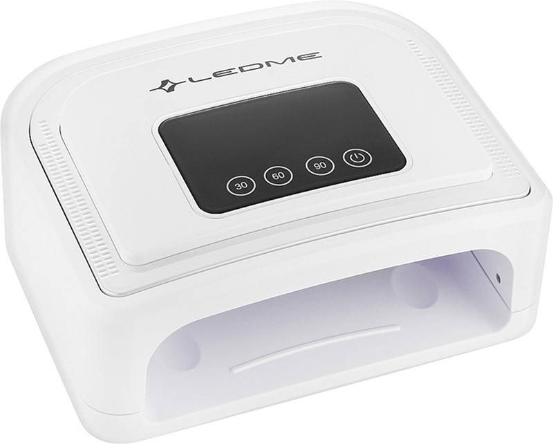 Лампа для манікюру з акумулятором LEDME 5В 120W SILVER  Фото 5 