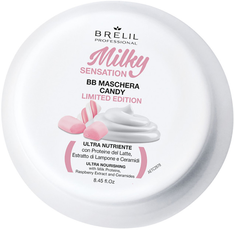 Ультраживильна маска Milky Sensation BB Gourmand Candy Brelil 250 ml