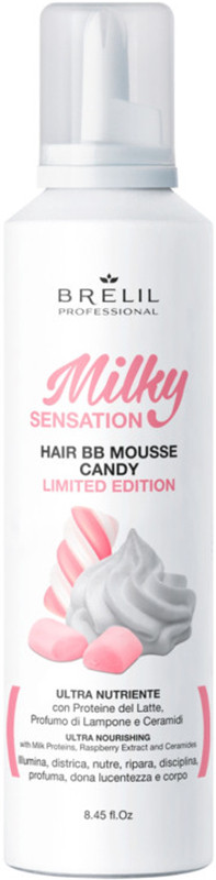 Ультрапитательный мусс Milky Sensation BB Gourmand Candy Brelil 250 ml