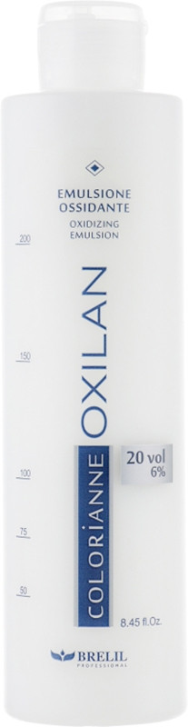 Окислювальна емульсія OXILAN 20vol 6%, 250 мл Brelil
