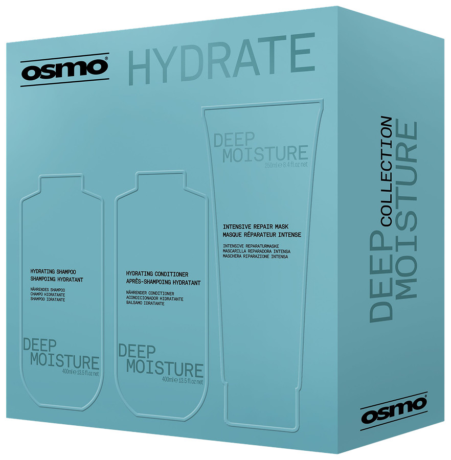 Набір для сухого волосся Deep Moisture 2025 NEW OSMO (400 мл/400 мл/250 мл) Фото 2