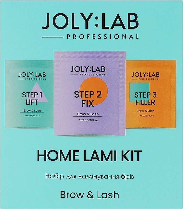 Набір для ламінування брів Home Lami Kit Joly:Lab 