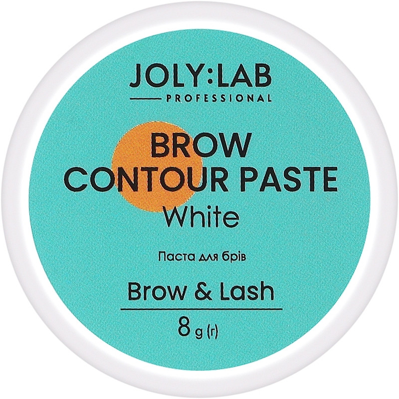 Паста для бровей Brow Contour Paste White Joly:Lab, 8 г 