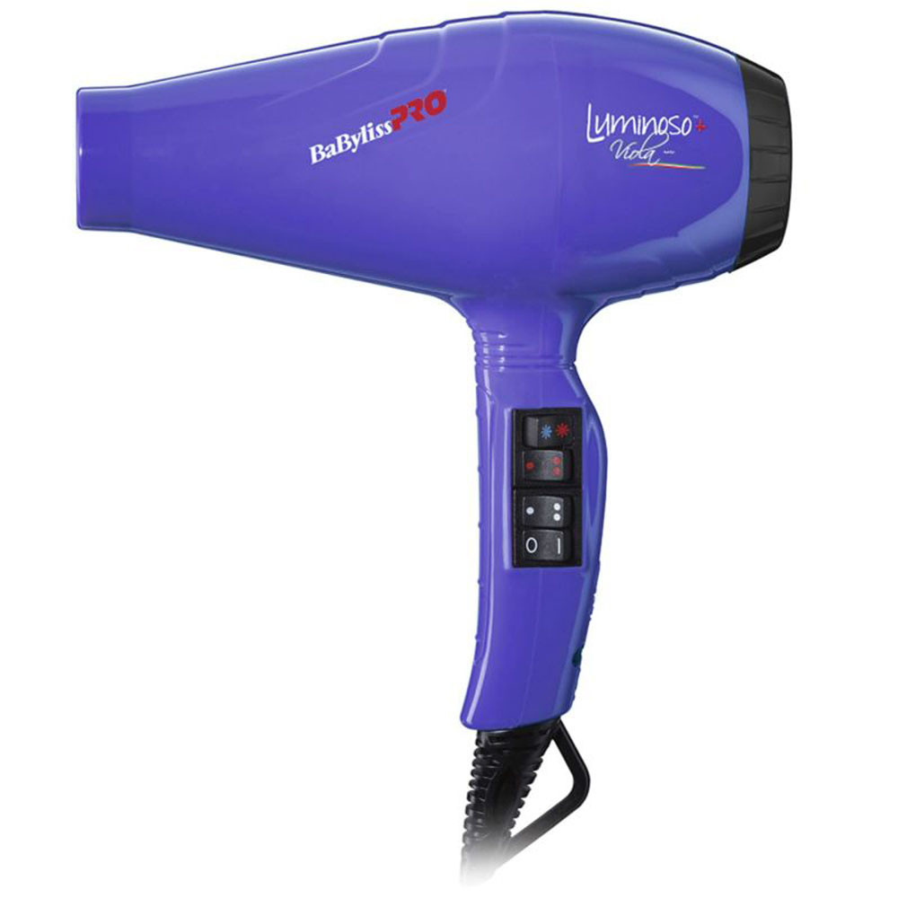 Фен для волосся BaByliss Pro Luminoso Ionic Violet BAB6360IPE
