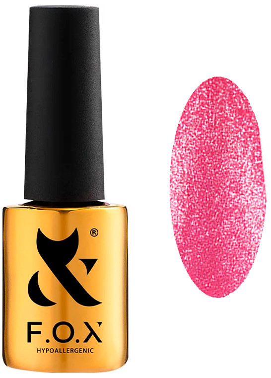 Гель-лак Cat Eye Pink F.O.X, 7 мл