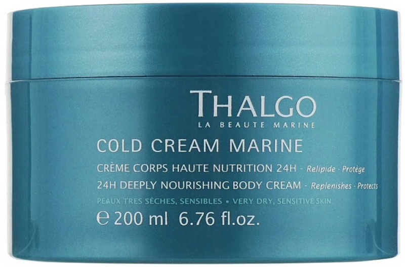 Крем для тіла інтенсивний поживний 24H Deeply Nourishing Body Cream Thalgo, 200 мл