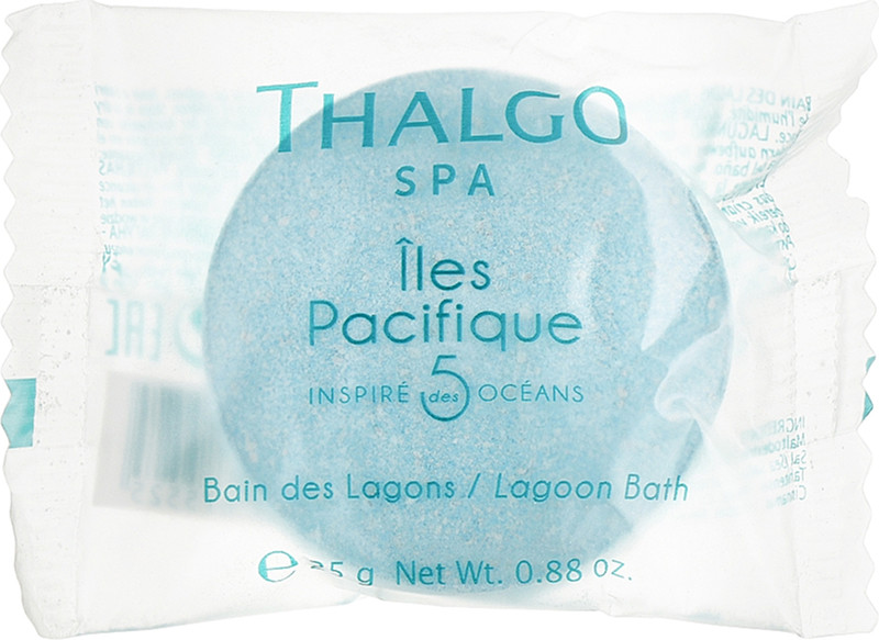 Шипучие таблетки для ванны "Воды Лагуны" Lagoon Water Bath Pebbles Thalgo, 6х25 г Фото 3