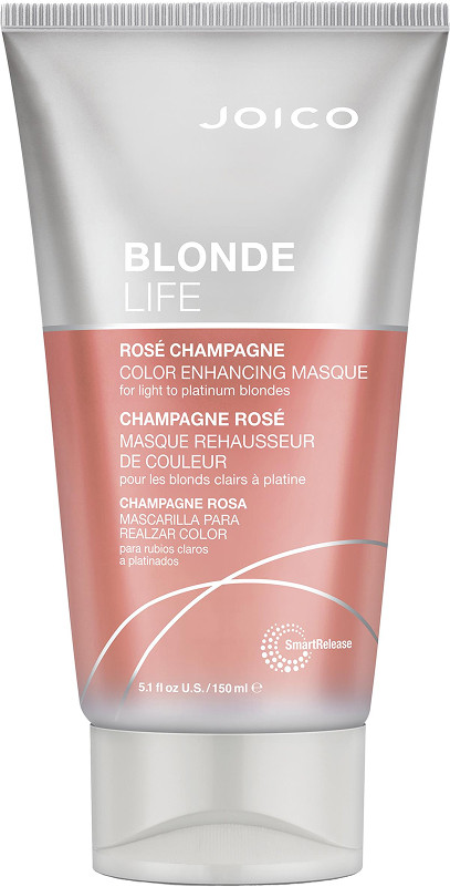 Маска для улучшения цвета Розовое Шампанское Blonde Life Joico, 150 мл
