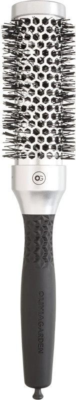 Браш термо для волос Essential Blowout Classic Silver Olivia Garden 35 мм