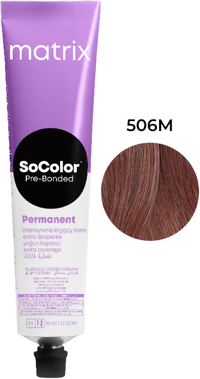Крем-краска для волос Extra Coverage PRE Bonded SOCOLOR.beauty тон 506M, 90 мл Matrix