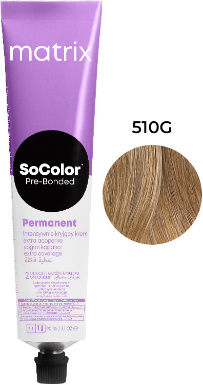 Крем-краска для волос Extra Coverage PRE Bonded SOCOLOR.beauty тон 510G, 90 мл Matrix