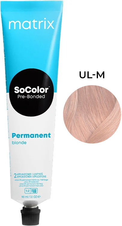 Крем-краска для волос PRE Bonded Socolor.beauty UL-M Matrix, 90 мл