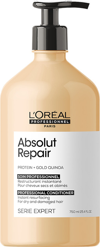 Кондиционер для восстановления поврежденных волос Absolu Repair L’Oreal Professionnel Paris, 750 мл