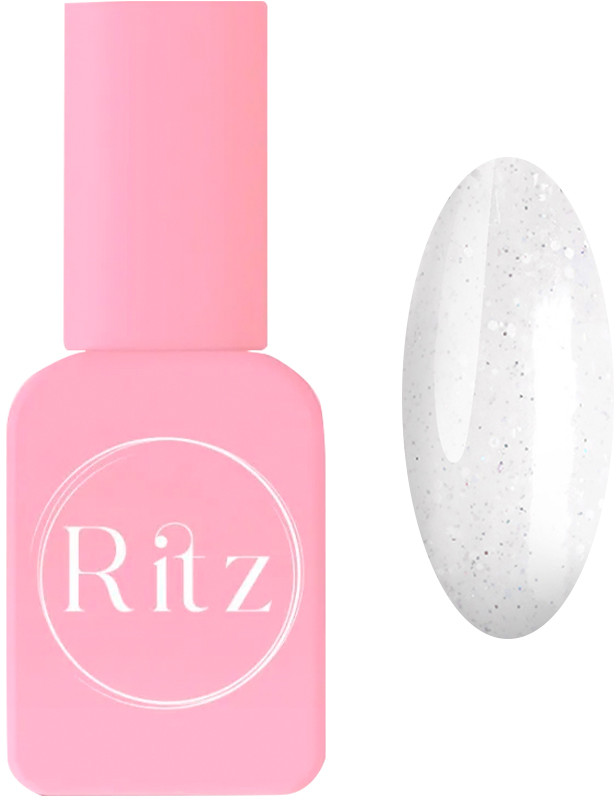 Камуфлирующая база с шиммером №001 Shimmer Cover Base Ritz, 12 мл