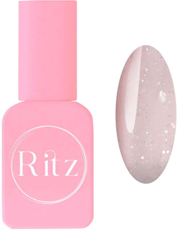 Камуфлирующая база с шиммером №002 Shimmer Cover Base Ritz, 12 мл