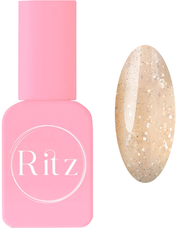 Камуфлирующая база с шиммером №008 Shimmer Cover Base Ritz, 12 мл