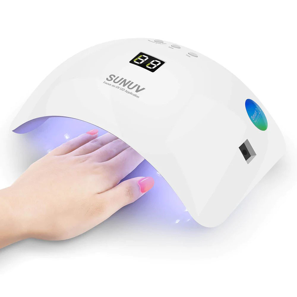 Лампа LED+UV Lamp SUNUV SUN 8 48W, біла оригінал Фото 3