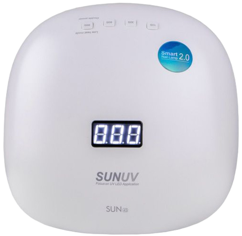 Лампа LED+UV SUNUV SUN 4S 48W, біла/чорна оригінал  Фото 3 