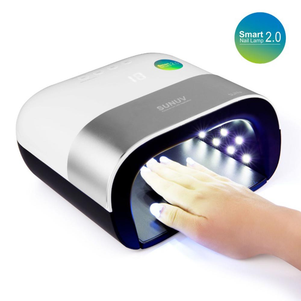 Лампа LED+UV Lamp SUNUV SUN 3S 48W акумулятор, біла оригінал  Фото 4 