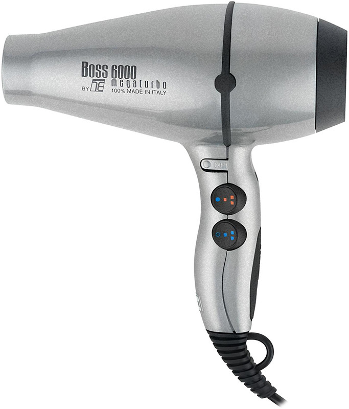 Фен для волосся BOSS 6000 2100-2400w Techno Elettra на beauty-prof.com Фен для волосся BOSS 6000 2100-2400w Techno Elettra